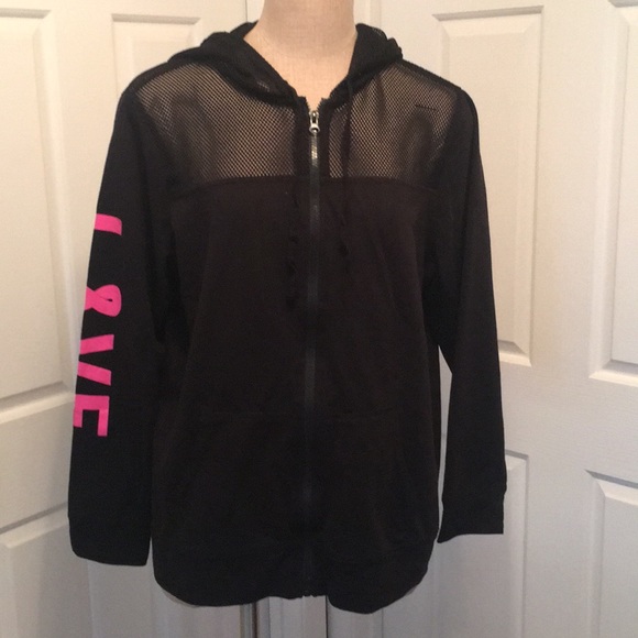 Material Girl Tops Material Girl Active Zip Up Hoodie Poshmark